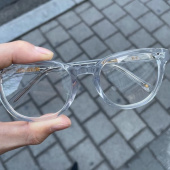 세미콜론 아이웨어(SEMICOLON EYEWEAR) T-1 투명 아세테이트 Glasses 후기