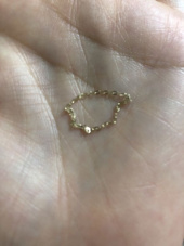멕코이(MCCOII) MCCOII 14K GOLD CHAIN RING 후기