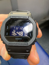 지샥(G-SHOCK) DW-5600BB-1 1DR 1ER 남성 스포츠 시계 후기