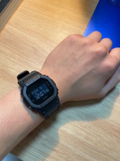 지샥(G-SHOCK) DW-5600BB-1 1DR 1ER 남성 스포츠 시계 후기