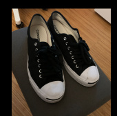 컨버스(CONVERSE) 잭퍼셀 클래식 블랙 164056C 후기