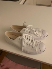 컨버스(CONVERSE) 잭퍼셀 클래식 화이트 164057C 후기