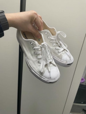 컨버스(CONVERSE) 잭퍼셀 클래식 화이트 164057C 후기