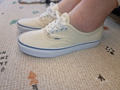 반스(VANS) 어센틱 - (팝 로고) 블랙:클래식 화이트 / VN0A348A2O81 후기