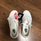 반스(VANS) 어센틱 - 트루 화이트 / VN000EE3W001 후기