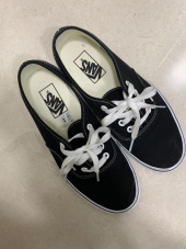 반스(VANS) 어센틱 - 포트로얄:블랙 / VN000QER5U81 후기