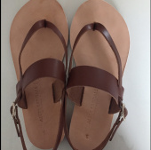 알레타 샌들(ALETA SANDAL) Flip Flop Point Sandal (tobacco) 후기
