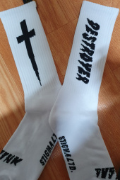 스티그마(STIGMA) SPIRIT SKATE SOCKS WHITE 후기