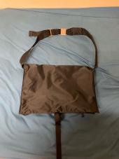 도름(DOLM) Silver Buckle Messenger Bag 후기
