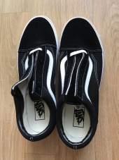 반스(VANS) 올드스쿨(캔버스) - 블랙:트루 화이트 / VN000ZDF1WX1 후기