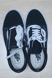 반스(VANS) 올드스쿨 - (캔버스) 블랙:블랙 / VN000D3HBKA1 후기
