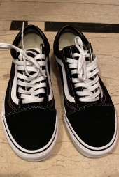 반스(VANS) 올드스쿨 - 비스트로 그린:트루 화이트 / VN0A4U3B2NC1 후기