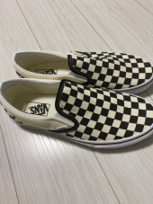 반스(VANS) 클래식 슬립온 - (체커보드) 블랙:화이트 / VN000EYEBWW1 후기