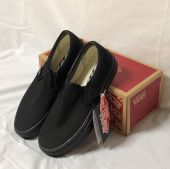 반스(VANS) 클래식 슬립온 - 블랙:블랙 / VN000EYEBKA1 후기