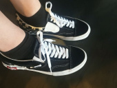 반스(VANS) 슬립온 캡 - (체커보드) 블랙:트루 화이트 / VN0A3WM5HRK1 후기