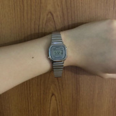 카시오(CASIO) 여성시계 빈티지 디지털 레이디 실버 후기