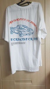 매드마르스(MADMARS) CAR SLOGAN T-SHIRTS_WHITE 후기