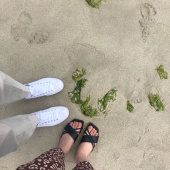 컨버스(CONVERSE) 잭퍼셀 클래식 레더 화이트 164225C 후기