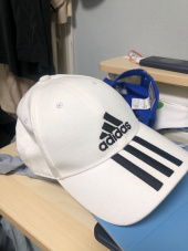 아디다스(ADIDAS) 6패널 삼선 코튼 볼캡 - 화이트 / DU0197 후기