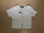하이스쿨디스코(HIGH SCHOOL DISCO) Rainbow Crop Cardigan_black 후기
