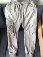 라퍼지스토어(LAFUDGESTORE) 오디너리 카고 조거 슬랙스_Neutral Beige 후기
