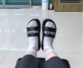 콜카(KOLCA) 캔디팝 슬리퍼 화이트 후기