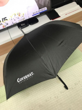 커버낫(COVERNAT) AUTHENTIC LOGO LONG UMBRELLA BLACK 후기