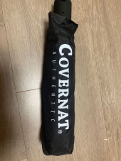 커버낫(COVERNAT) 어센틱 로고 3단 우산 블랙 후기