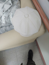 밀리어네어햇(MILLIONAIRE HATS) (vintage cotton) CLASSIC BIG APPLE HAT - ivory 후기