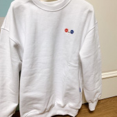 척(CHUCK) 19FW 3C 로고
스웨트셔츠 (블랙) 후기