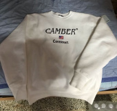 커버낫(COVERNAT) COVERNAT X CAMBER HEAVYWEIGHT 12oz CREWNECK BLACK 후기