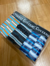 커버낫(COVERNAT) MULTI STRIPE 3PACK DRAWERS BLUE/ORANGE/NAVY 후기