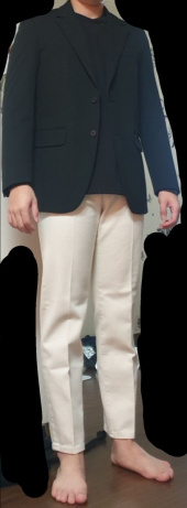 오너(OWNER) 062 테이퍼드 핏 내츄럴크림 진 후기