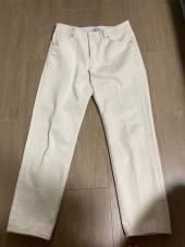 오너(OWNER) 062 테이퍼드 핏 내츄럴크림 진 후기
