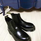 닥터마틴(DR.MARTENS) 2976 쿼드 블랙 24687001 후기