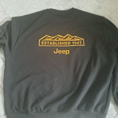 지프(JEEP) M-Logo Sweat (GL5TSU841BK) 후기
