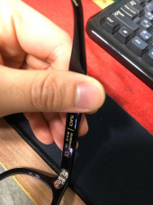 비브이에이치(BVH EYEWEAR) BETHEL (BLACK) 3 size 블루라이트 차단 안경 CLIP-ON 뿔테 후기