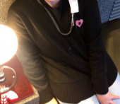 블론드나인(BLOND9) Heart Knit Cardigan_BLACK 후기