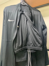나이키(NIKE) 스우시 트레이닝세트 블랙 후기