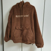 5252 바이 오아이오아이(5252BYOIOI) 5252 POCKET FUR HOODIE_brown 후기