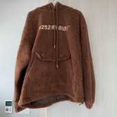 5252 바이 오아이오아이(5252BYOIOI) 5252 POCKET FUR HOODIE_brown 후기