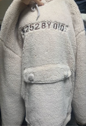 5252 바이 오아이오아이(5252BYOIOI) 5252 POCKET FUR HOODIE_ivory 후기
