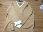 블론드나인(BLOND9) BASIC V NECK KNIT SWEATER_BLUE 후기