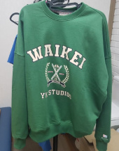 와이케이(WAIKEI) 스키클럽 스웨트셔츠 네이비 후기