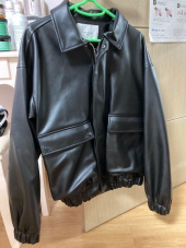 레이디 볼륨(LADY VOLUME) Overfit leather band blouson 후기