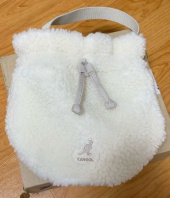 캉골(KANGOL) Poodle Ⅱ Bucket Bag 3770 IVORY 후기