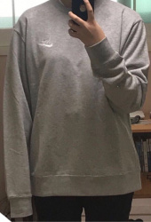 나이키(NIKE) 클럽 맨투맨 블랙 후기
