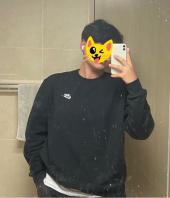 나이키(NIKE) 브러시트 클럽 맨투맨 그레이 후기