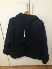 라이풀(LIFUL) HOODED WIDE JACKET navy 후기