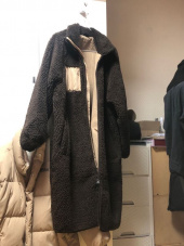 5252 바이 오아이오아이(5252BYOIOI) LONG FLEECE JACKET_black 후기